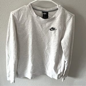 Nike white sweater